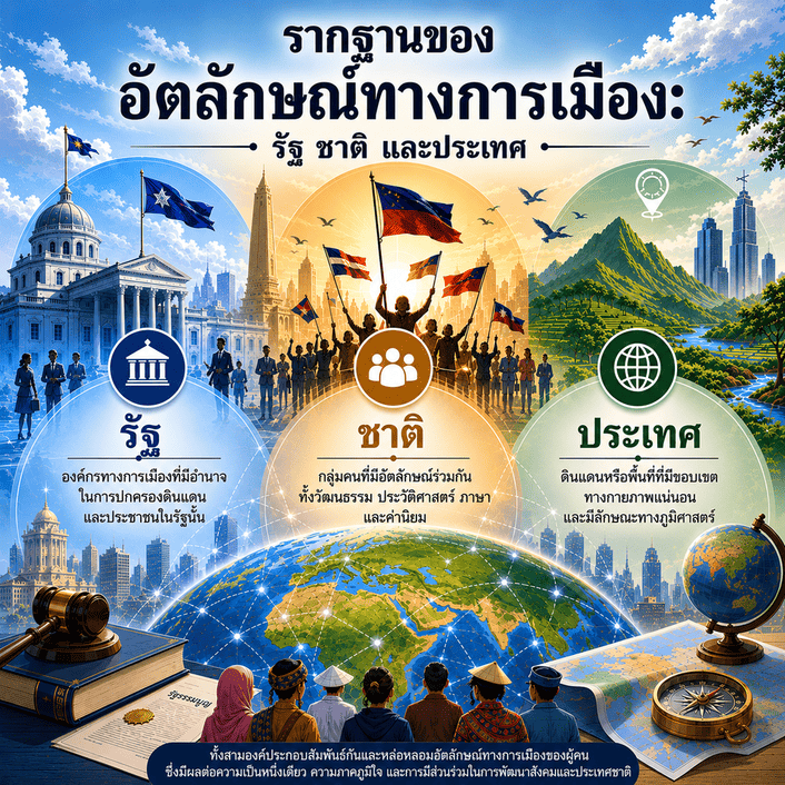 องค์ประกอบและแนวคิดพื้นฐานของรัฐและสังคมการเมือง